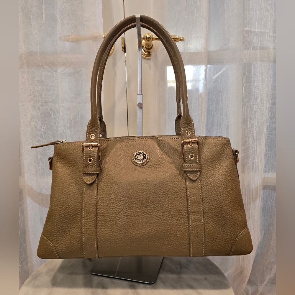 Dooney And Bourke Taupe Shoulder Bag
